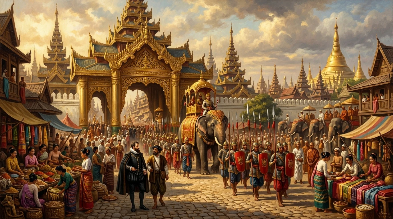 အရှေ့အိန္ဒိယနှင့် ပဲခူးခရီးစဉ် - ဆီဇာ ဖယ်ဒရီချီ (1569)